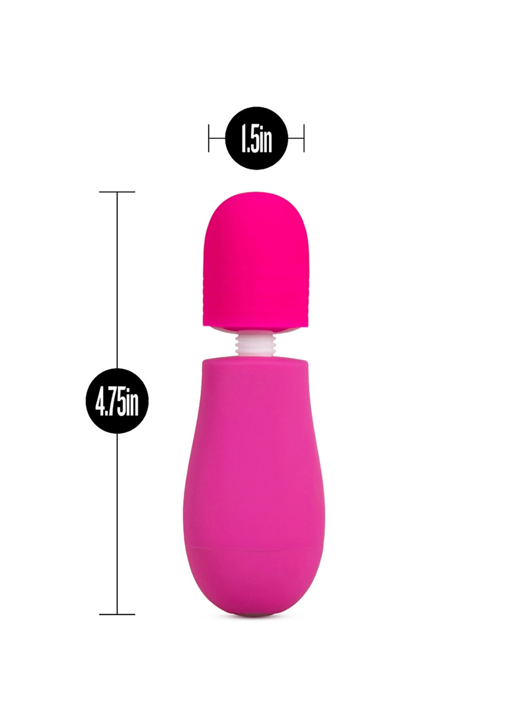 Blush Rose - Petite Massage Wand 5 Blush Rose - Petite Massage Wand - Image 5