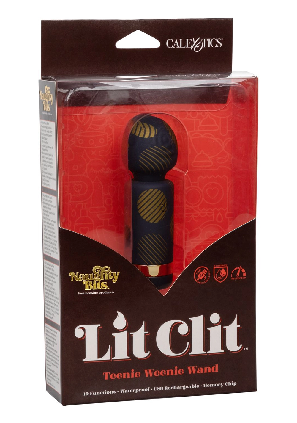 Cal Exotics Naughty Bits Lit Clit Teenie Weenie Wand 4 Cal Exotics Naughty Bits Lit Clit Teenie Weenie Wand - Image 4