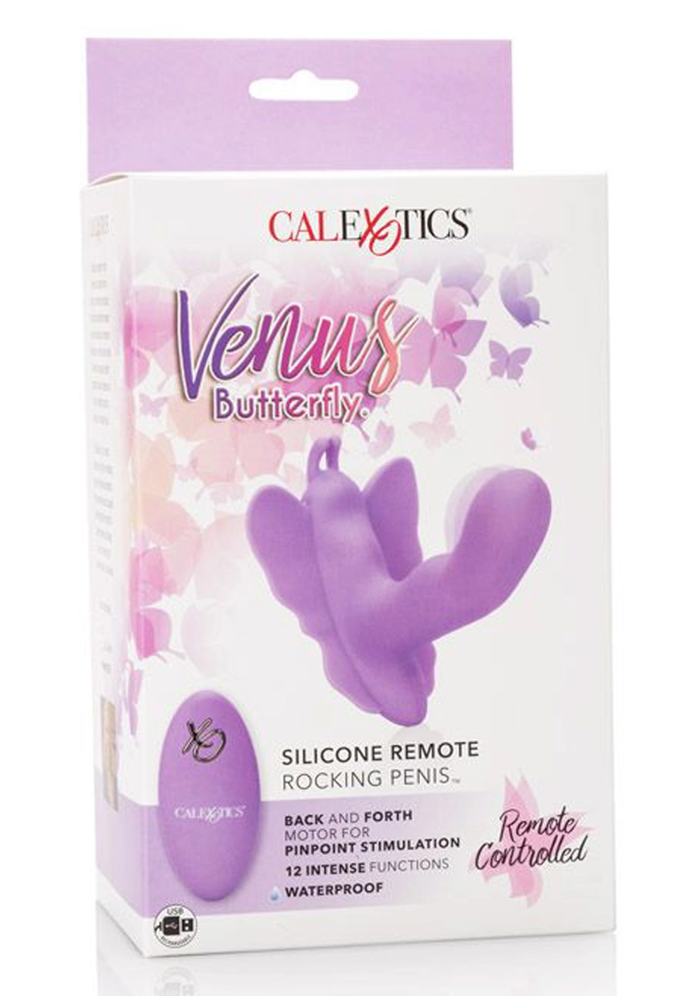 Cal Exotics Venus Butterfly Silicone Remote Rocking Penis 4 Cal Exotics Venus Butterfly Silicone Remote Rocking Penis - Image 4