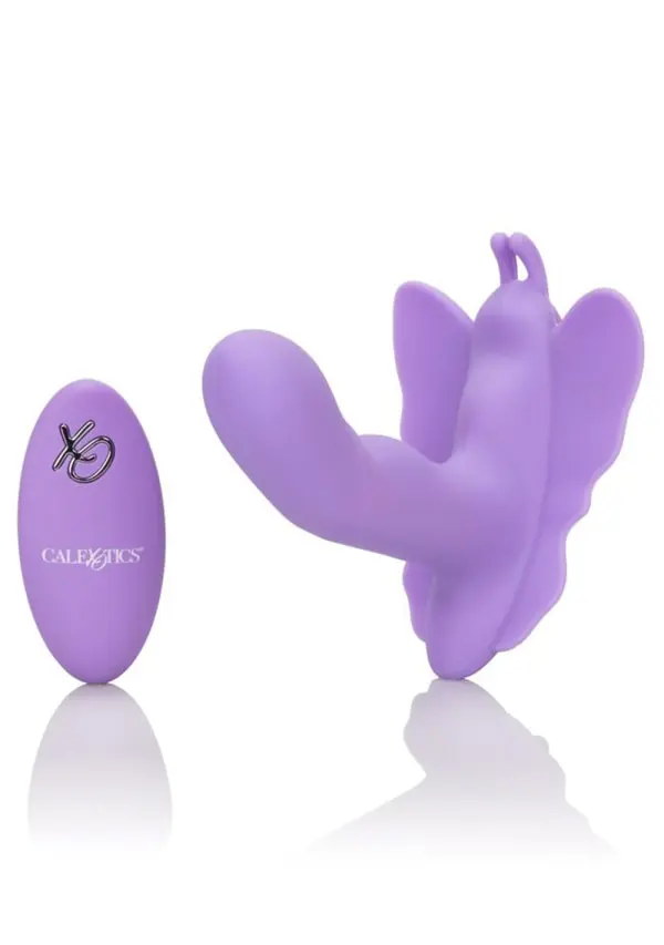 Cal Exotics Venus Butterfly Silicone Remote Rocking Penis 1 Cal Exotics Venus Butterfly Silicone Remote Rocking Penis
